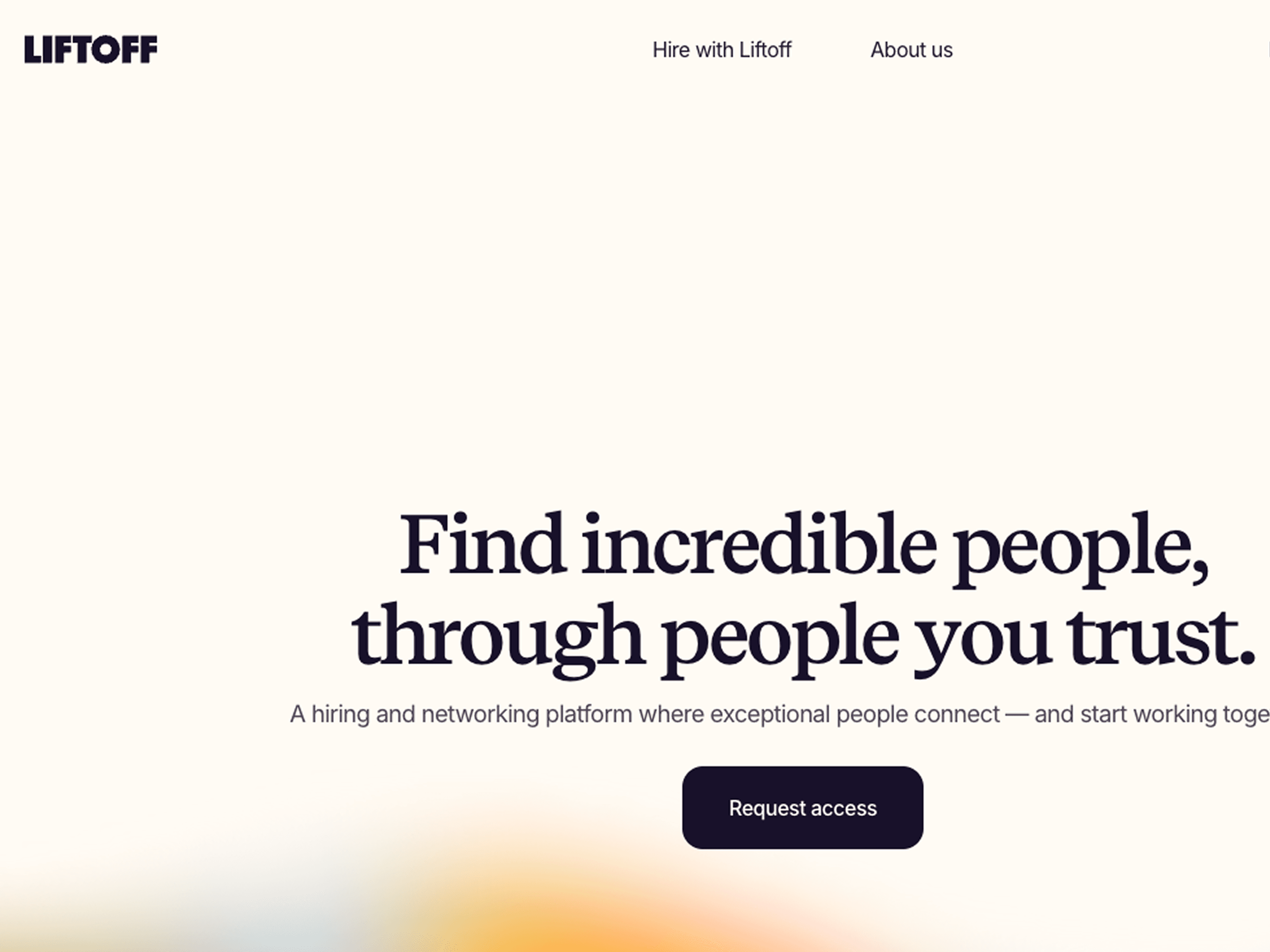 Liftoff site preview